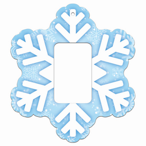 Foam Core Ornament Christmas Snowflake